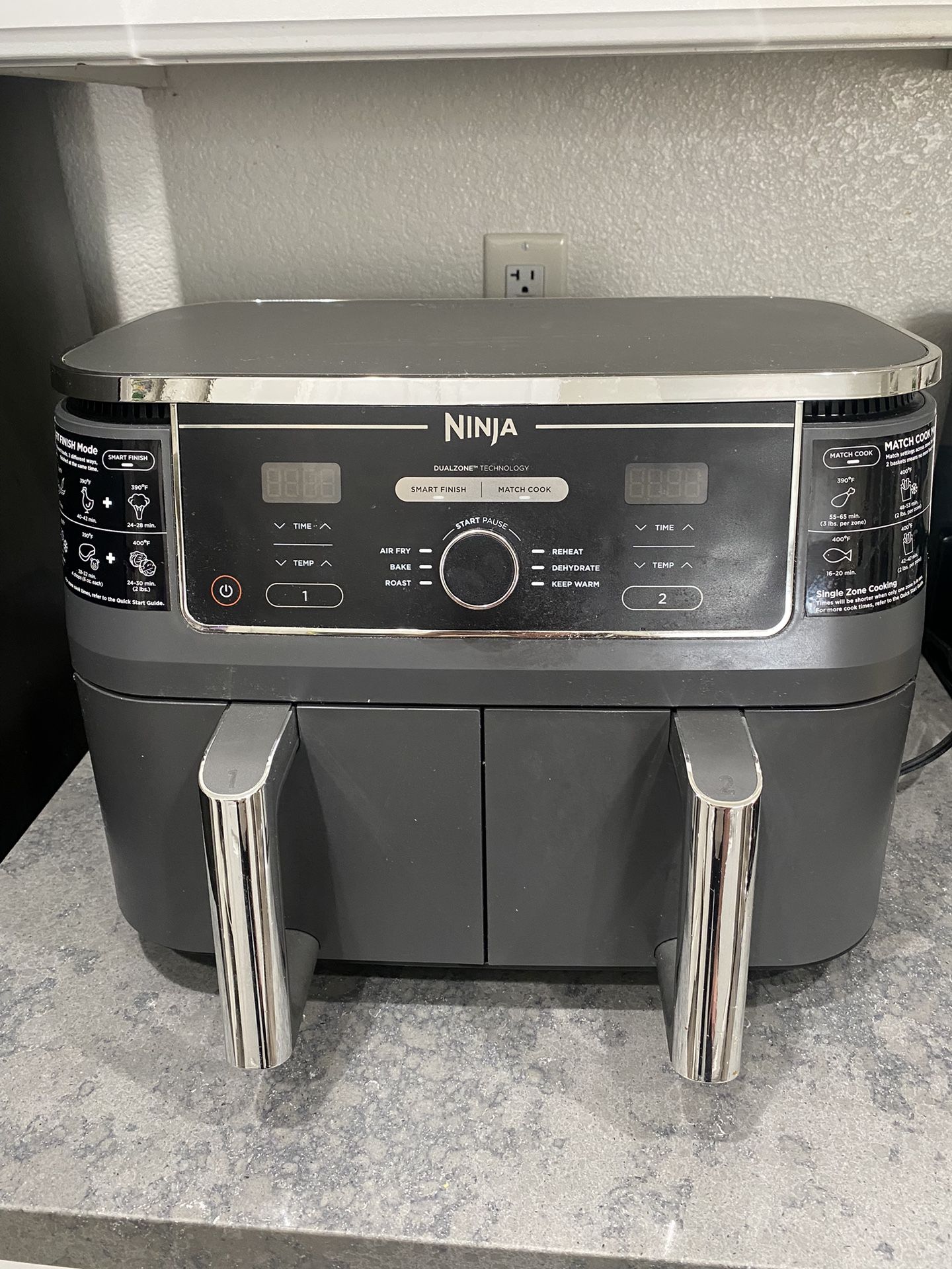 Dual Chamber Air Fryer 
