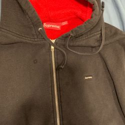 Used, Black Supreme hoodie
