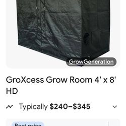Brand New 4x8 Grow House Fully Complete