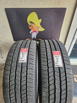 285/40/24 Michelin Tires (2)