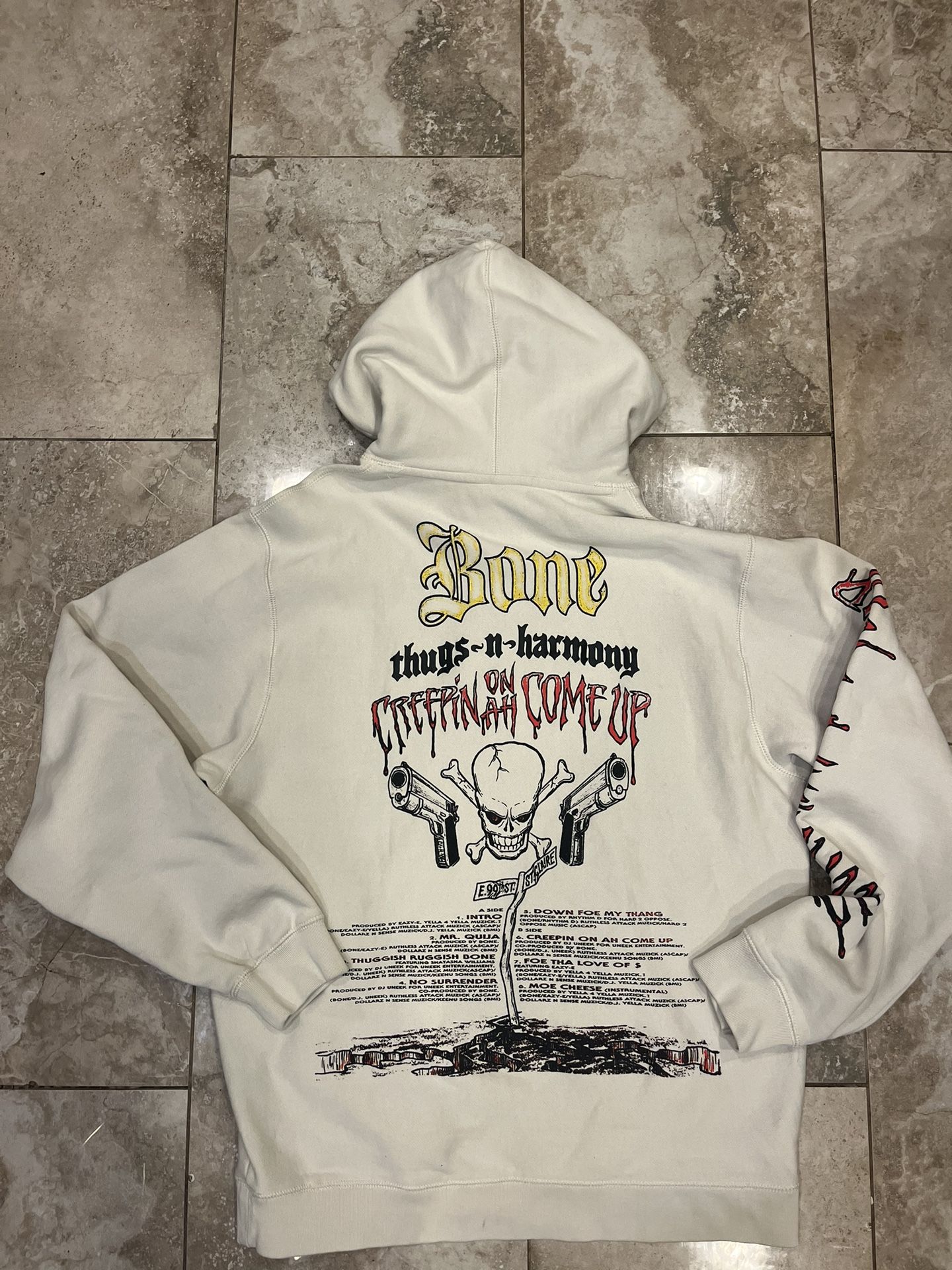 Bone Thugs-N Harmony "Creeping on a Come Up" Shoe Palace Hoodie Sweatshirt Sz M