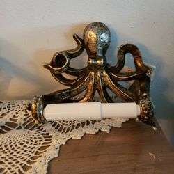Octopus Toilet Paper Holder