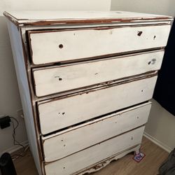 Solid Mahogany Dresser - Perfect Project Piece! 