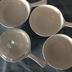 Rare Vintage Corning Ware Rare Blue Cornflower