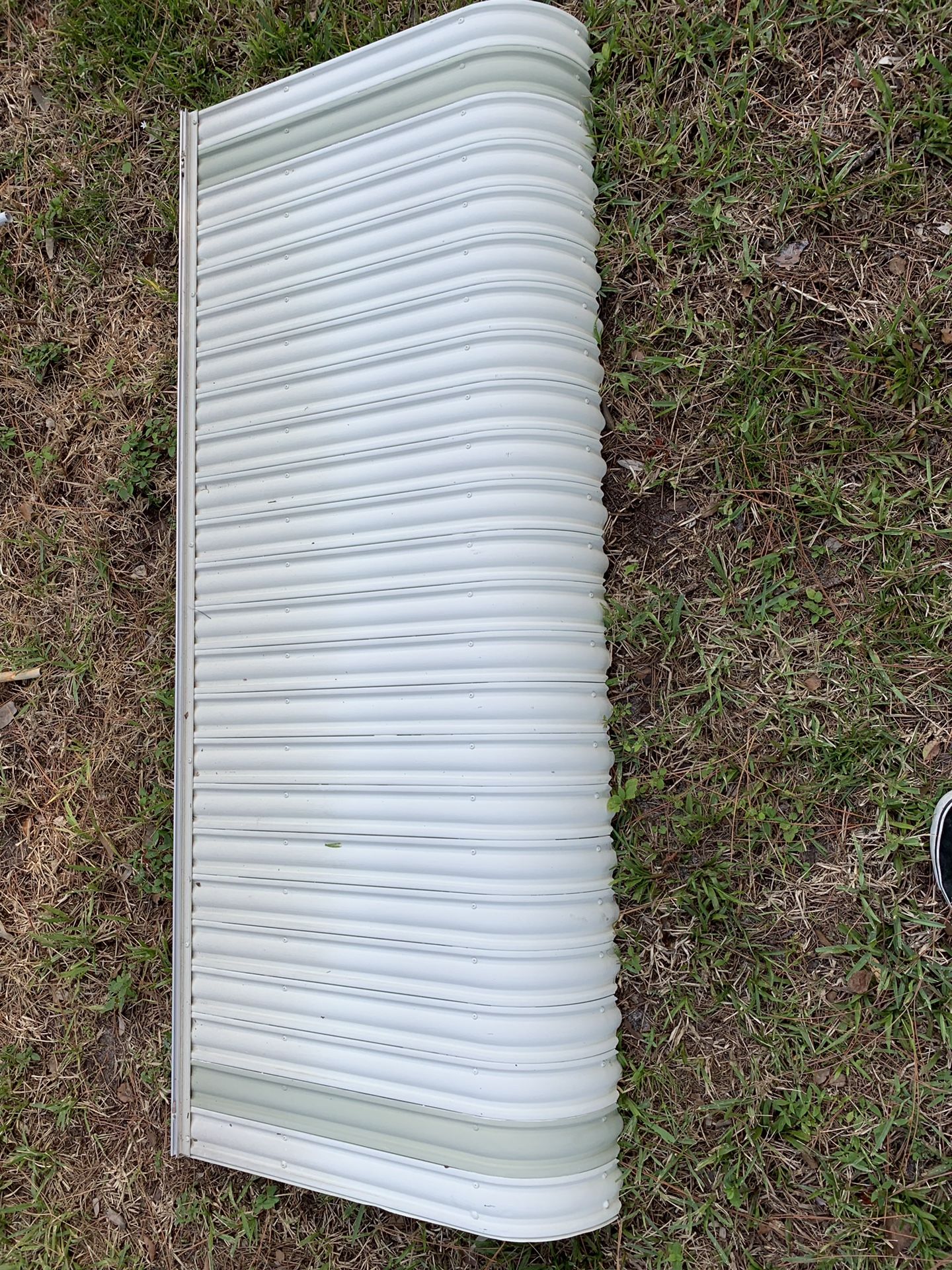 Aluminum shutters / awnings / clamshell for windows or mobile home for