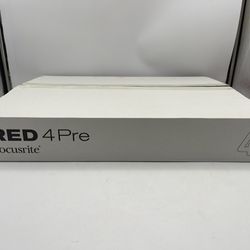 Focusrite Red4Pre Audio Interface Dante Microphone Preamp