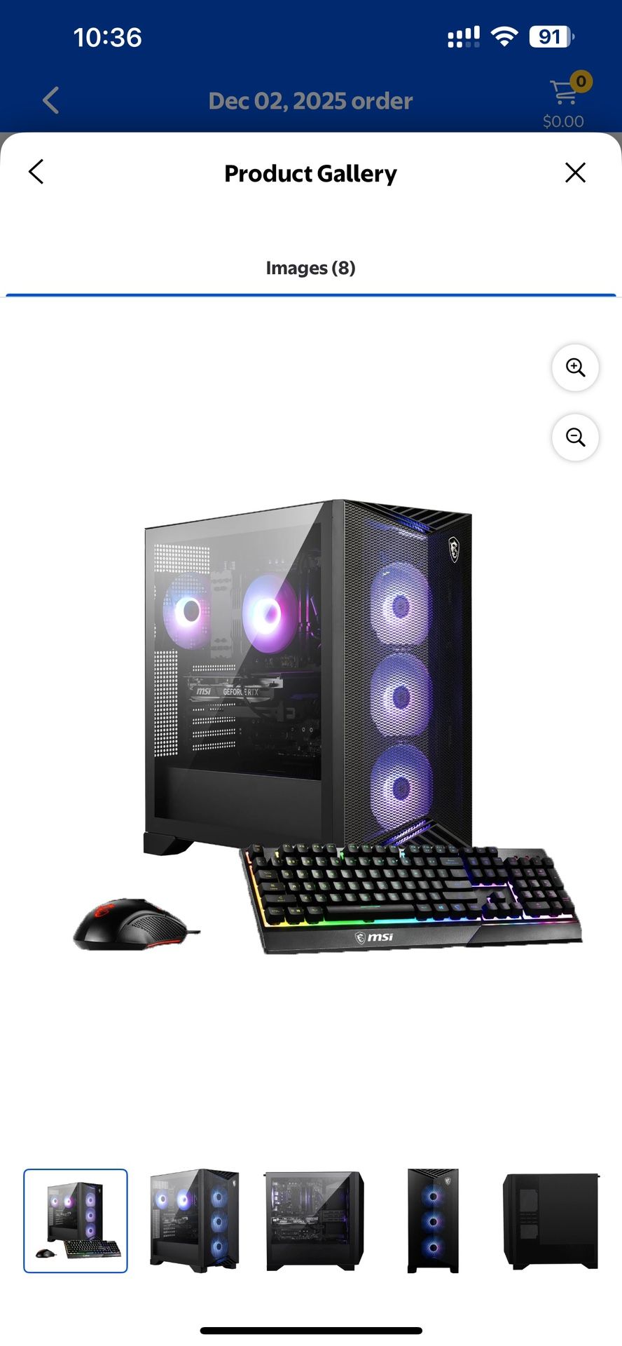 MSI Gaming Desktop RTX 5050 - NEW Unopened