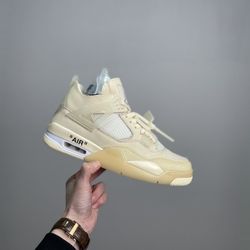 Jordan 4 Off White Sail 54