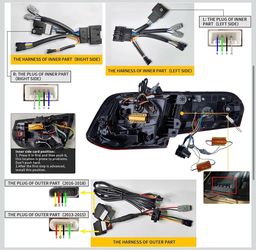 VLAND OLED Sequential Upgrade Smoked Taillights