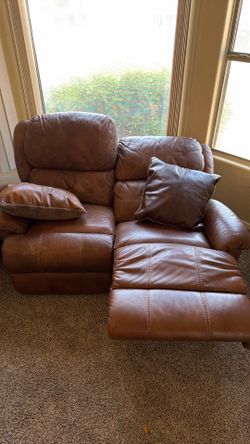 Leather sofa