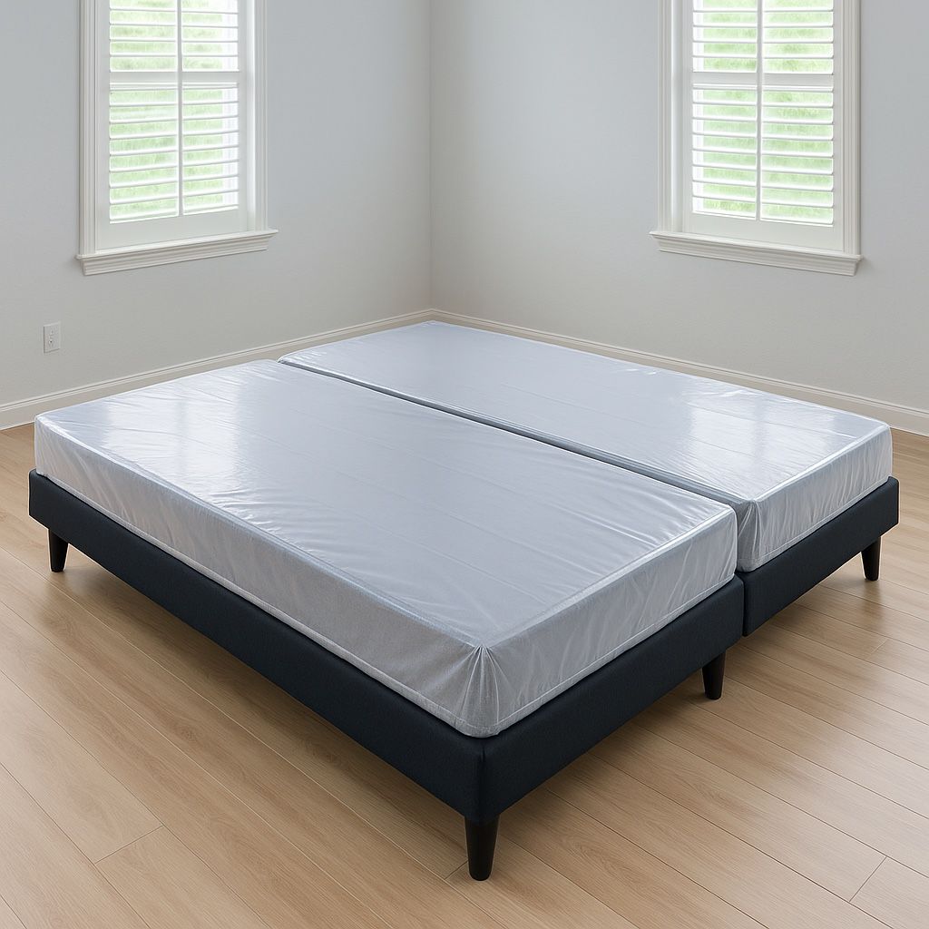 Box Spring King Size. New From Factory, Also Available In Twin-Full-Queen and Cali-King Same Day Delivery