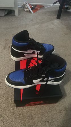 Jordan 1 High Royal Toe