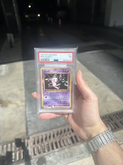 1999 P.M Japanese Mew PSA 7