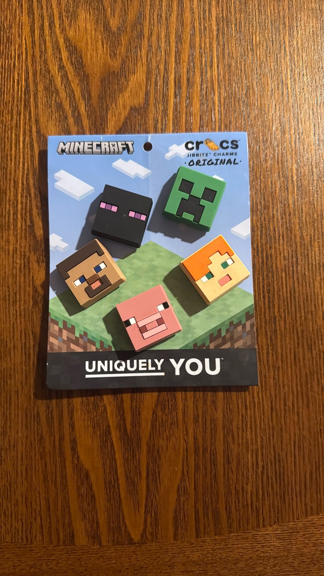Minecraft Croc Charms