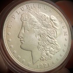 1921 Morgan Silver Dollar