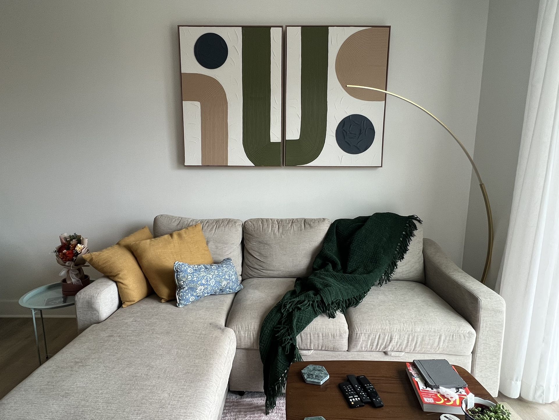 Coddle Aria Fabric Sleeper Sofa