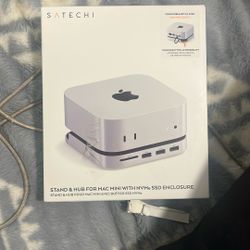 satechi  Stand & Hub For Mac Mini Nvme Ssd enclosure 