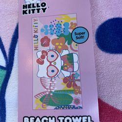 Hello Kitty Beach Towels 2024 $18