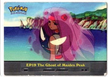 Pokémon Topps: EP19 The Ghost of Maiden Peak - TV Animation Edition - Moderately Played