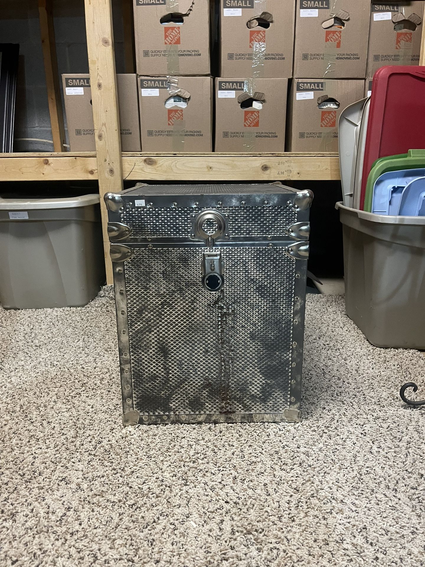 Vintage Metal Chest
