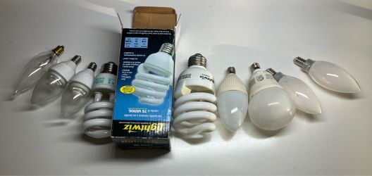 2 Lots Of White Fluorescent Light Bulbs