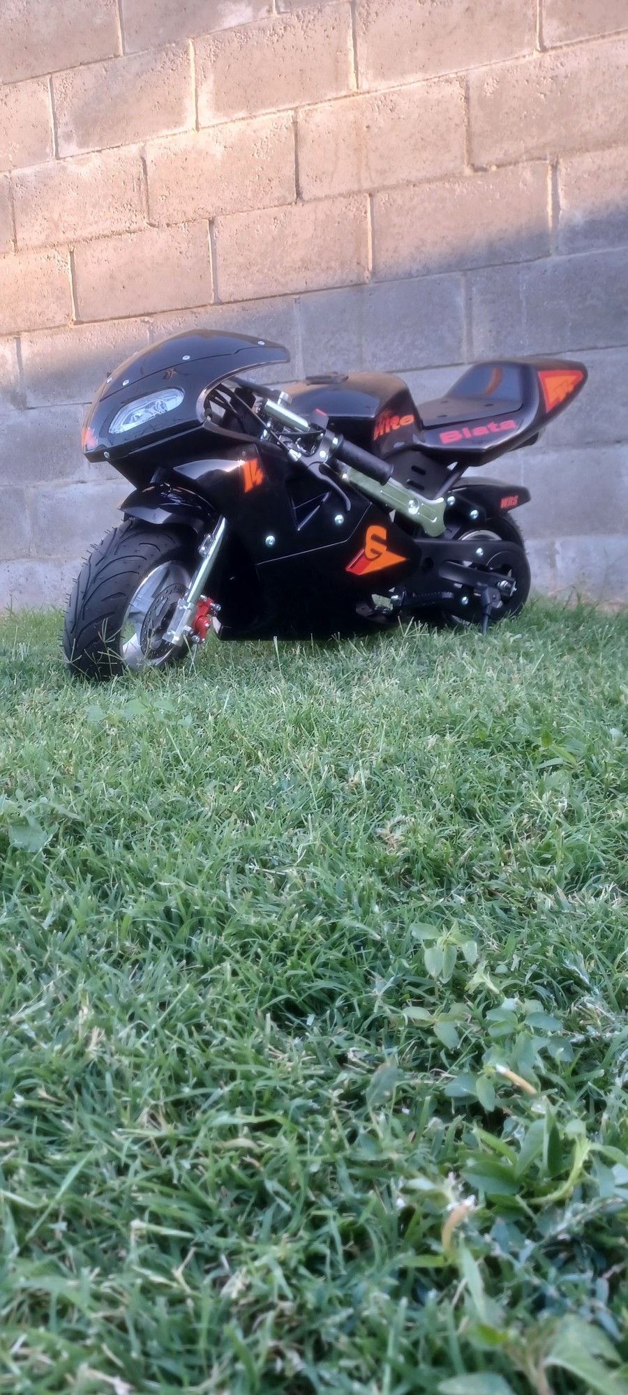 Mini Pocket Ninja Bike