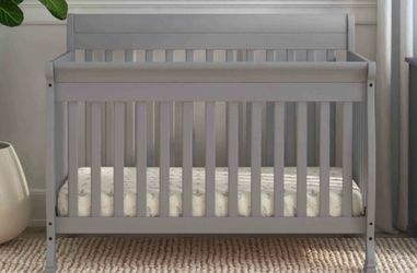 Baby crib- 4 in 1 Convertible to toddler and  twin/full size