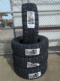 LT 275/65/20 New Pegasus RTX Rugged Terrain 10 Ply Tires