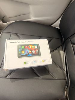 Portable Wireless Car Stereo
