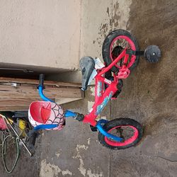 Toddlers Spider-Man bik