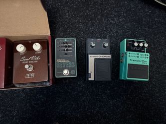 Guitar pedals