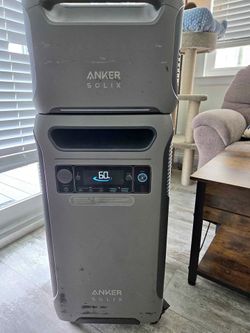 Anker SOLIX F3800 and Expansion Battery