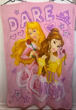 Disney Princess The Northwest Co. " DARE TO DREAM"Throw Blanket|