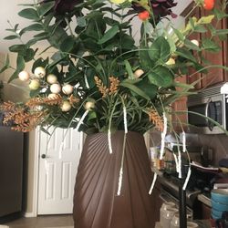 Vase And Flower Arrangement