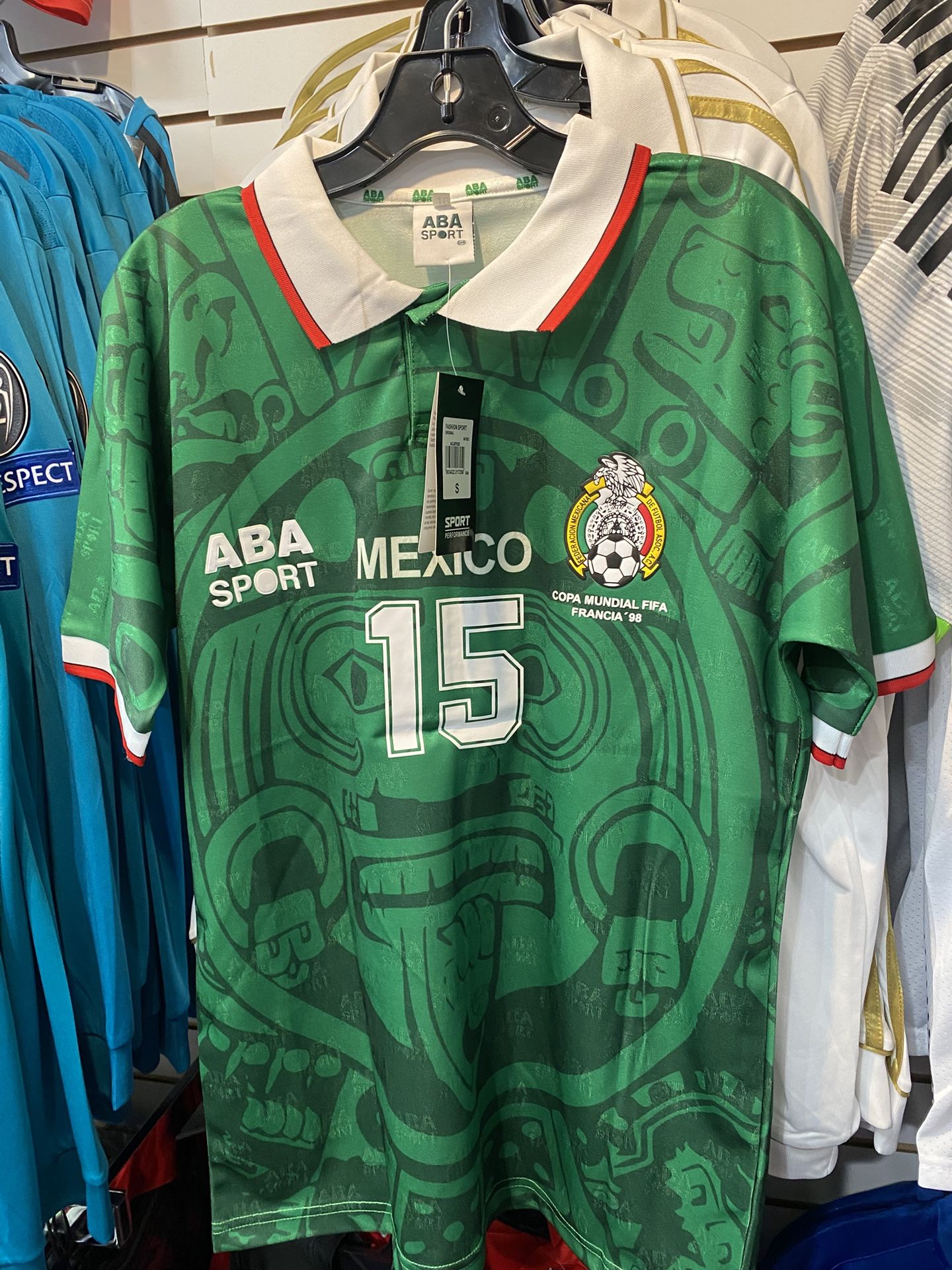 Hernandez Retro Mexico Soccer Jersey