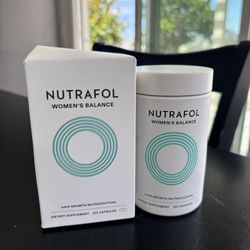 Nutrafol Women's Balance Hair Growth Nutraceutical Capsules 120 capsules