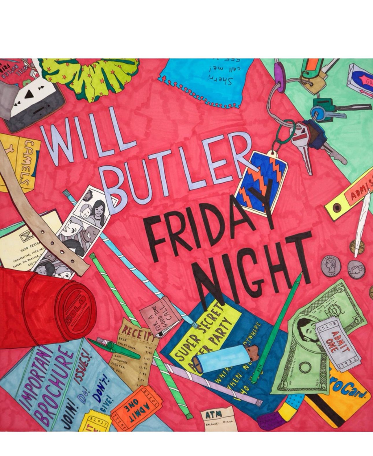 Will Butler Friday Night cd