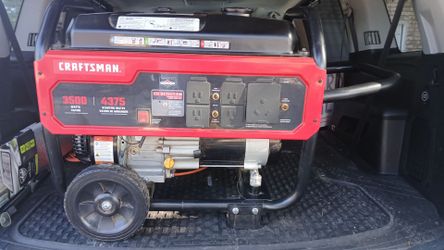 Craftsman generetor 3500w 4375w 120/240v new