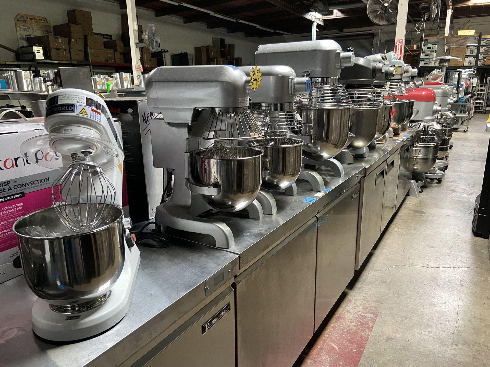 Mixers Hobart Univex Uniworld Atosa Titan Welbilt Commercial Bakery