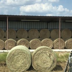 Round Hay Bales 