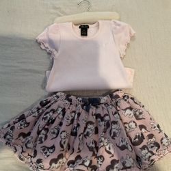 5T BOUTIQUE GIRLS SKIRT SET