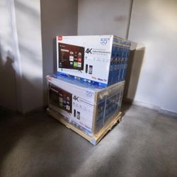 HD177 55” TCL smart 4k Roku led tv