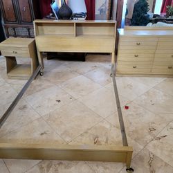 6 pc Vintage Mid Century Modern Bedroom Set 1950's 1960's 50's 60's Mid Mod MCM