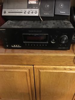 Sony receiver