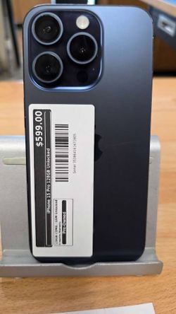 iPhone 15 Pro 128GB Factory Unlocked – Titanium Pro Model 