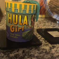 Hula Girl Soy Wax Candle