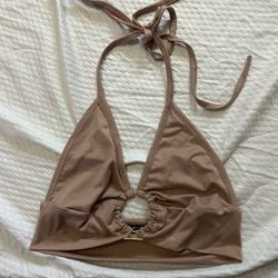 Brown & White Crop Tops 