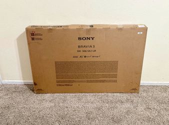 New Sony Bravia 3 Smart Tv 4k UHD 50”