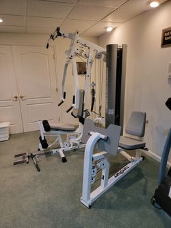 Tuff Stuff Pro Gym 200lbs w/ Leg Press - Can Deliver & Install [VIDEO]