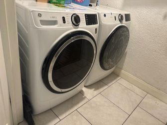 GE washer and dryer